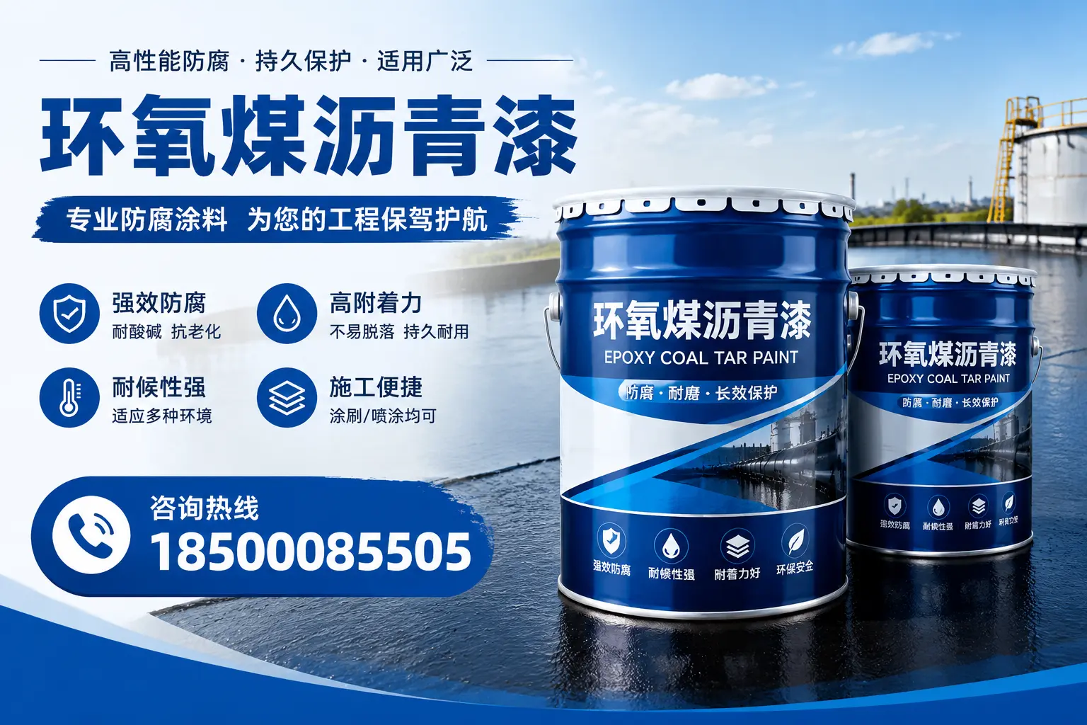 环氧煤沥青漆与其他漆类的比较，余干用户的选择依据
