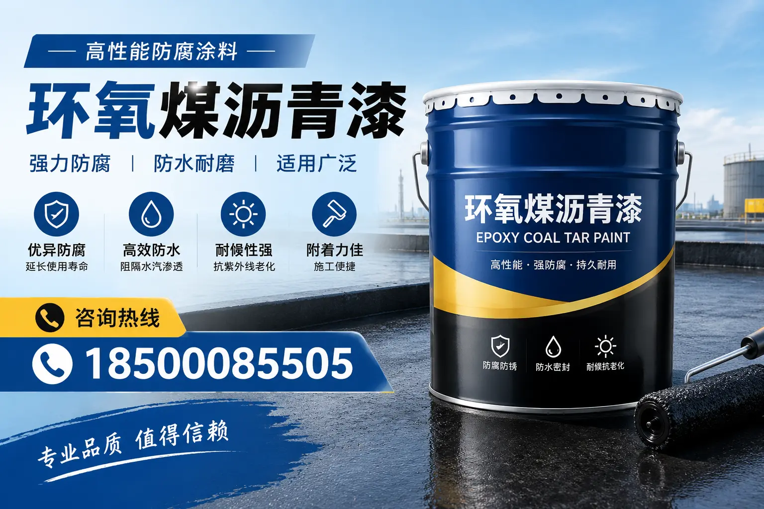 环氧煤沥青漆的主要成分与功能，余干用户深度了解